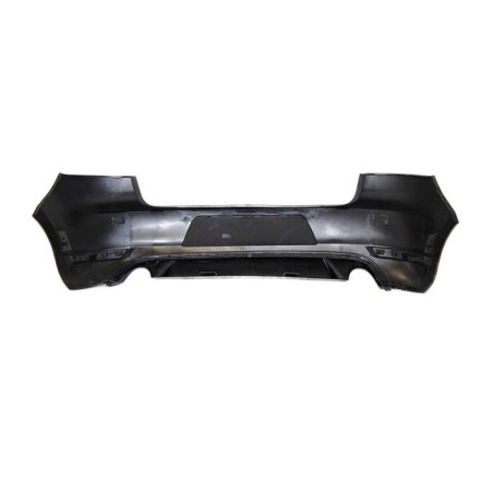 Rear Bumper Volkswagen Golf 6 GTI 2 Exhausts ABS