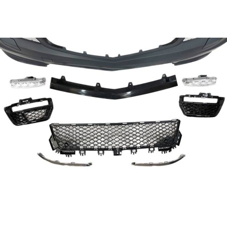 Pare-Choc Avant Mercedes W204 Coupe / 4 Portes 2007-2013 look AMG C63 Park Sensor