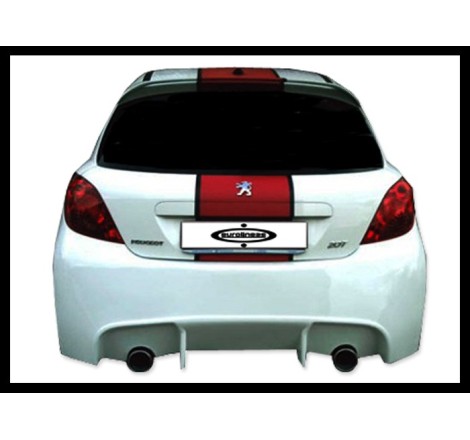 Rear Bumper Peugeot 207