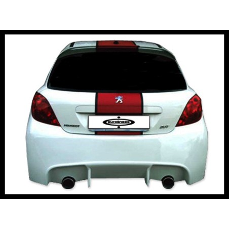 Rear Bumper Peugeot 207