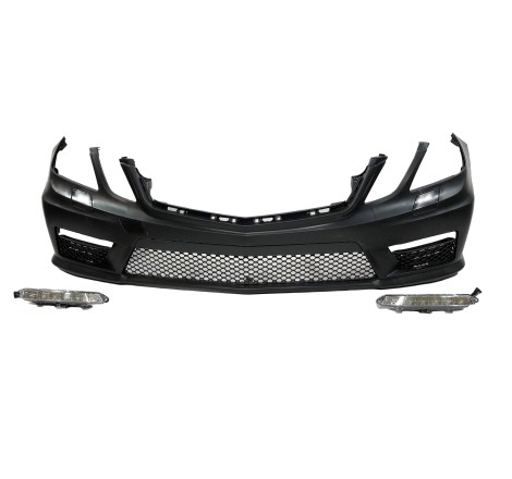 Front Bumper Mercedes W212 2010-2013 2-4D Look AMG E63