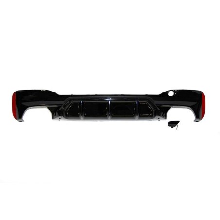HECKANSATZ HECKSPOILER DIFFUSOR BMW G30 / G31 M Look M5 Gloss Black