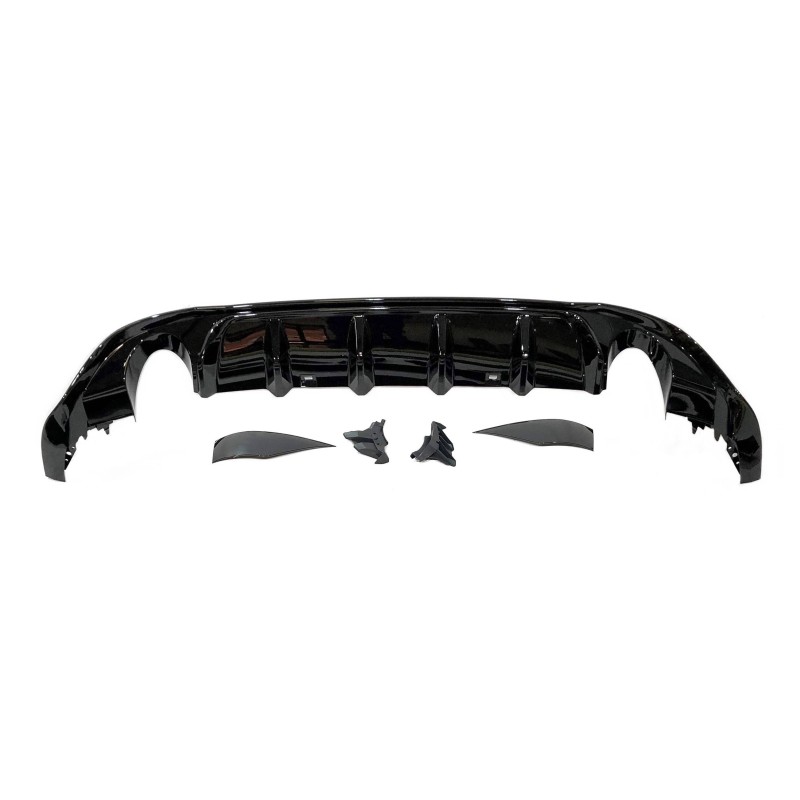 Rear Diffuser Volkswagen Golf 7.5 Glossy Black