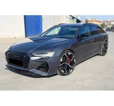 Front Bumper Audi A6 C8 2020+ Look RS6