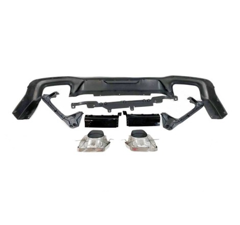 Diffuseur Arrière BMW F44 look M Performance Noir brillant