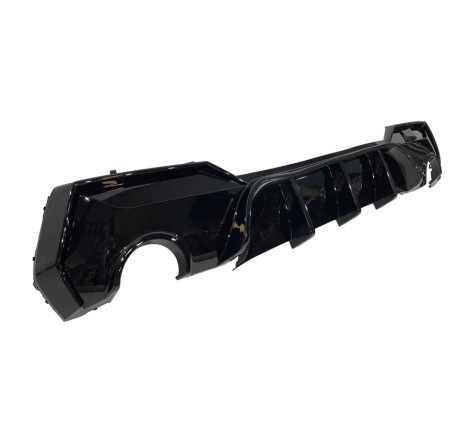 Rear Diffuser BMW G22 / G23 Look M Performance Glossy Black