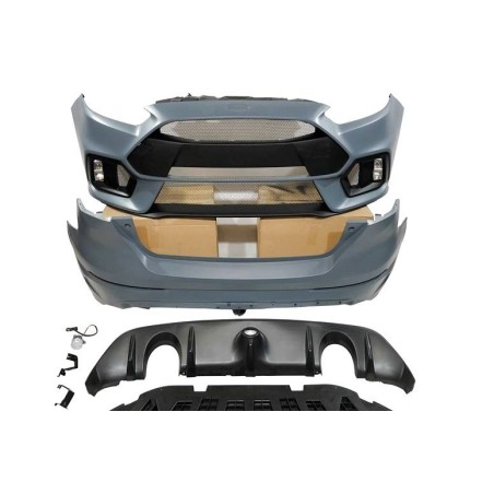 STOßSTANGENSET BODYKIT Ford Focus 2015-2018 Look RS