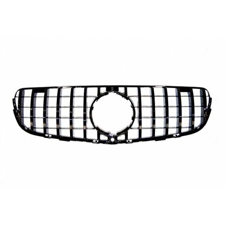 Front Grill Mercedes GLC X253 2015-2019 Look GT Glossy Black