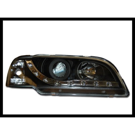 Phare Avant Avec Lumière De Jour Volvo S-40 95-98 Noir