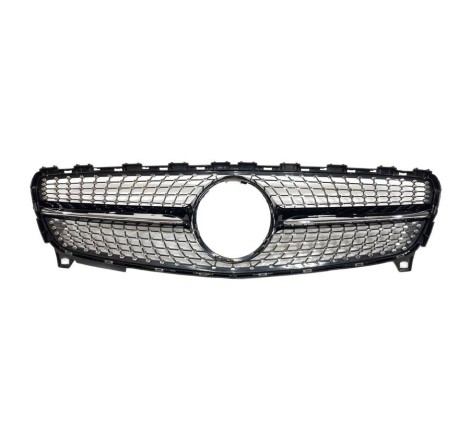 FRONT GRILL MERCEDES W176 2016-2018 LOOK DIAMOND