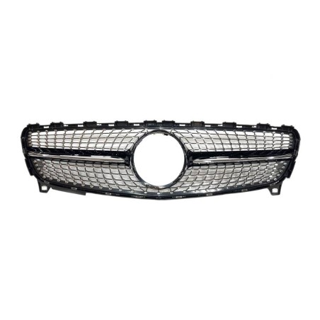 Front Grill Mercedes W176 2016-2018 Look Diamond
