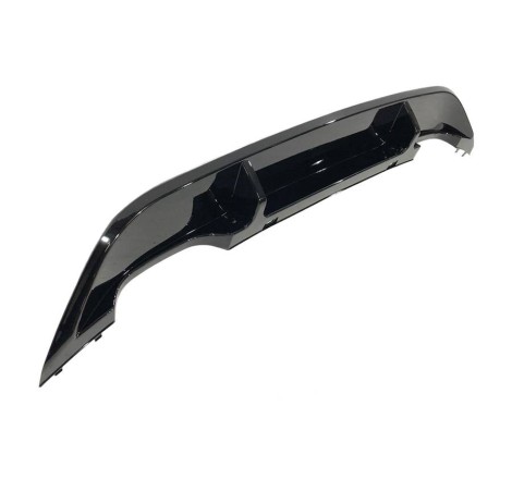 Diffuseur Arrière Volkswagen Golf 7 2013-2016 look R Noir brillant