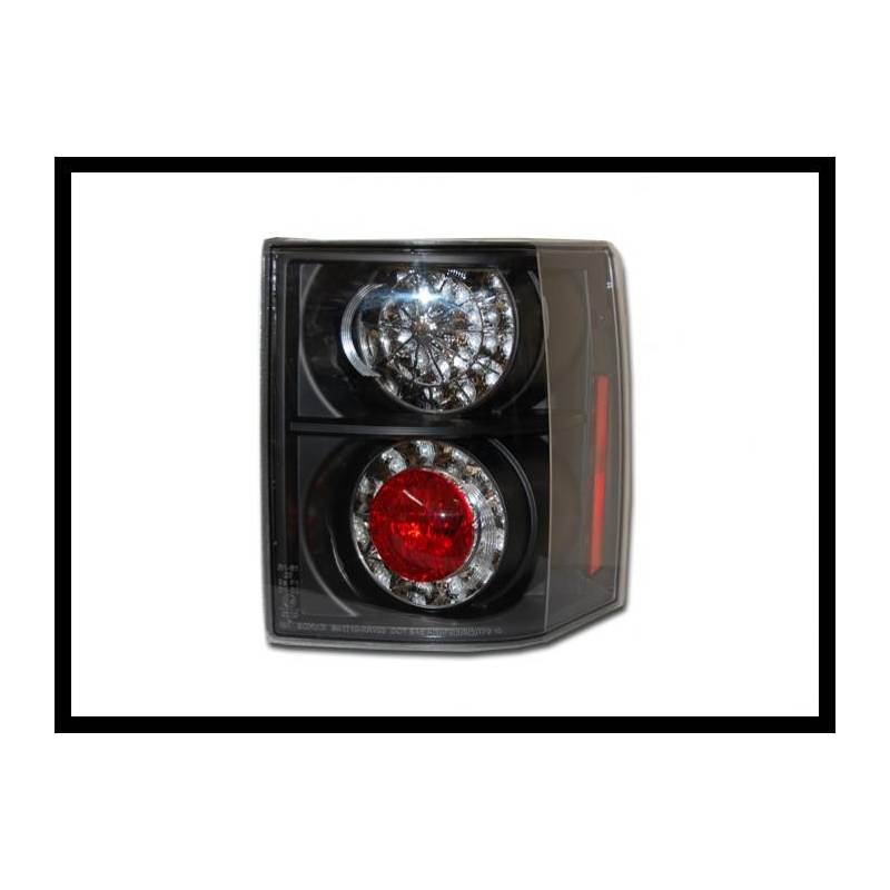 Set Of Rear Tail Lights Range Rover 2003 Led Black Eurolineas Personales