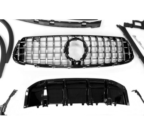 STOßSTANGENSET BODYKIT Mercedes X253 GLC 2020+ Look AMG GLC63