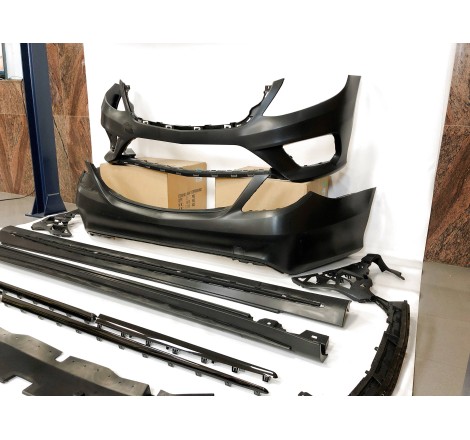 STOßSTANGENSET BODYKIT Mercedes W222  2013-2017 Look facelift  AMG S65