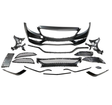 STOßSTANGENSET BODYKIT Mercedes W205 2014-2018 4 doors Look AMG