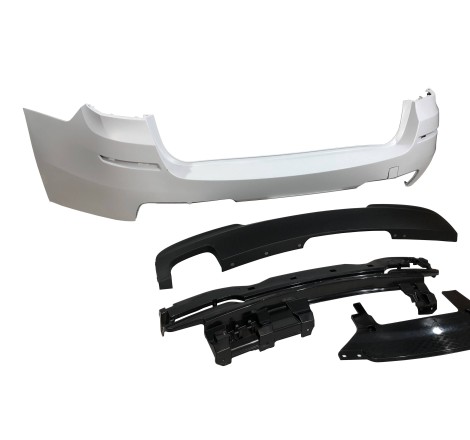 Rear Bumper BMW F11 10-16 Look M-Tech 1 Exhaust