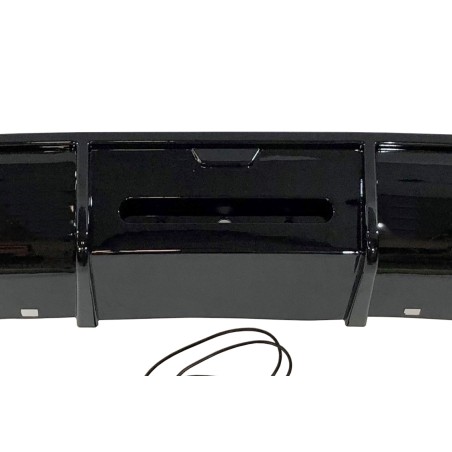 HECKANSATZ HECKSPOILER DIFFUSOR Volkswagen Golf 7 look TCR Glossy Black