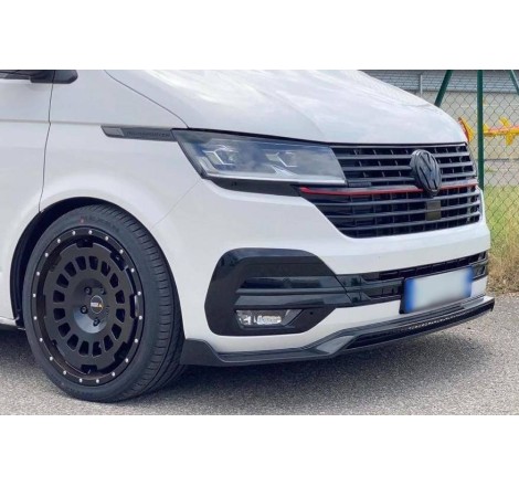 Déflecteur Avant Volkswagen T6.1 Noir brillant