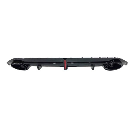HECKANSATZ HECKSPOILER DIFFUSOR Audi A3 Sedan 2021+ SLine Look RS3 ABS