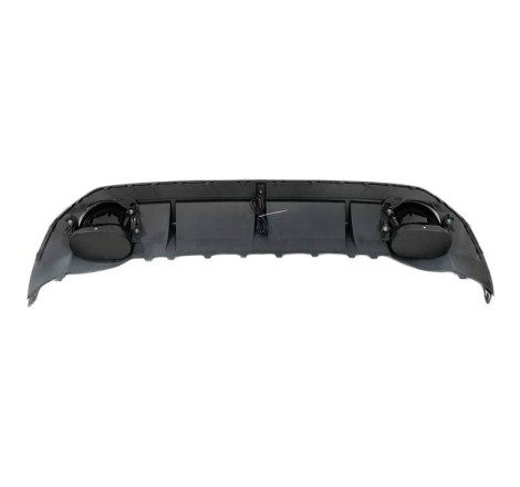 HECKANSATZ HECKSPOILER DIFFUSOR Audi A3 Sedan 2021+ SLine Look RS3 ABS