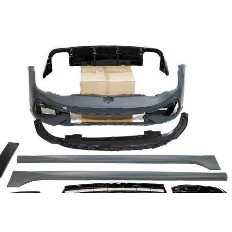 STOßSTANGENSET BODYKIT VOLKSWAGEN GOLF 8  3/5D Look R20 2 EXHAUST