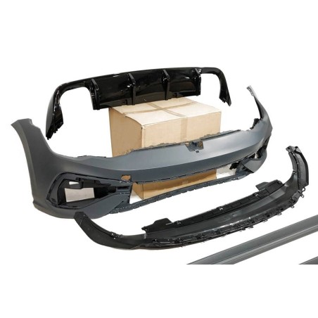 STOßSTANGENSET BODYKIT VOLKSWAGEN GOLF 8  3/5D Look R20 2 EXHAUST