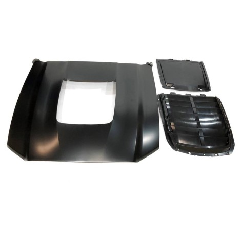 Bonnet Ford Mustang 2010-2014 Look GT500 Aluminum