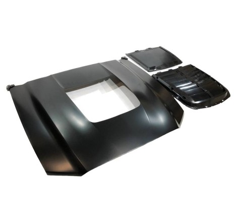Bonnet Ford Mustang 2010-2014 Look GT500 Aluminum