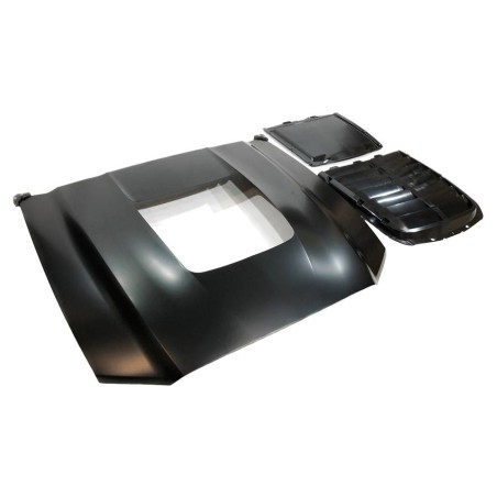 Bonnet Ford Mustang 2010-2014 Look GT500 Aluminum