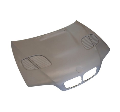Fibreglass Bonnet BMW E46 Look M3 1998 GTR Type