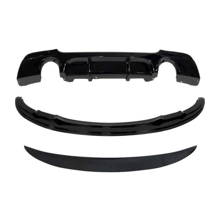 BODYKIT BMW E92 2006-2009 look M Performance Glossy Black
