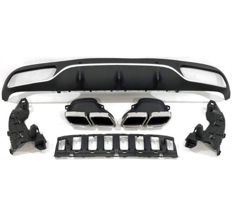 STOßSTANGENSET BODYKIT Mercedes W205 2014-2018 Coupe AMG Look C63