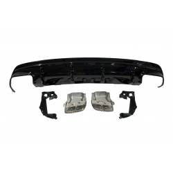 Rear Diffuser Mercedes CLA W117 2013-2015 4D/SW Style Facelift look A45