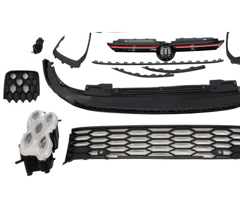 FRONTSTOßSTANGE FRONTSCHÜRZE VOLKSWAGEN Golf 8 2019-2023 Look GTI
