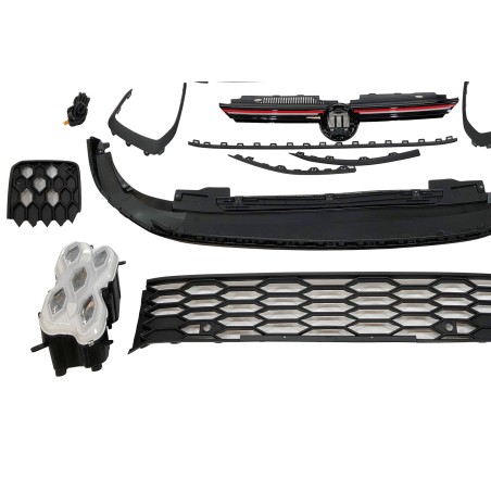 FRONTSTOßSTANGE FRONTSCHÜRZE VOLKSWAGEN Golf 8 2019-2023 Look GTI