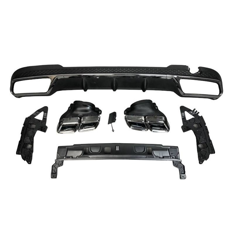 DIFUSOR TRASERO Mercedes W212 2014-2015 Look AMG E63