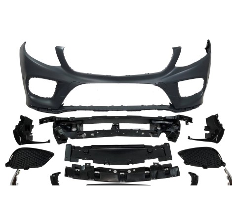 Front Bumper Mercedes W166 SUV 2016+ Sensors Look AMG