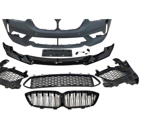 Paraurti Anteriore BMW F20 /F21 LCI 15-19 look M2C Spoiler anteriore