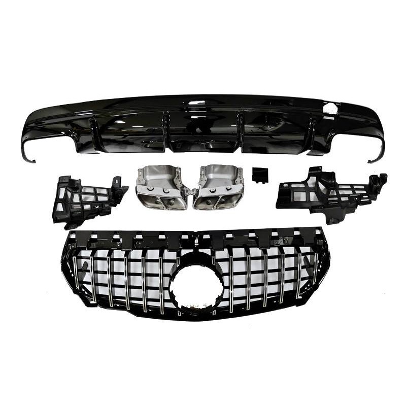 Kit Estetici Mercedes CLA W117 2016-2018 4D/SW Style Facelift look A45