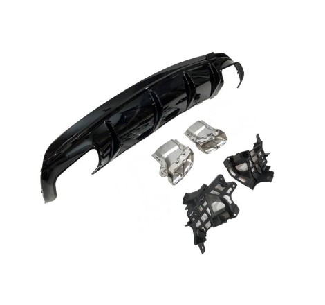 Rear Diffuser Mercedes CLA W117 2016-2018 4D/SW Style Facelift look A45