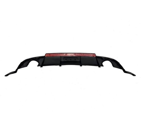 Diffuseur Arrière Volkswagen Golf 7.5 Look TCR Noir brillant Red Light