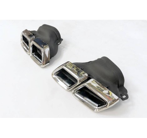 HECKSTOßSTANGE HECKSCHÜRZE MERCEDES W212 2014-2015 Look E63