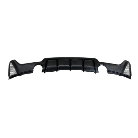 HECKANSATZ HECKSPOILER DIFFUSOR BMW F32 / F33 / F36 LOOK M PERFORMANCE 2 exhausts ABS