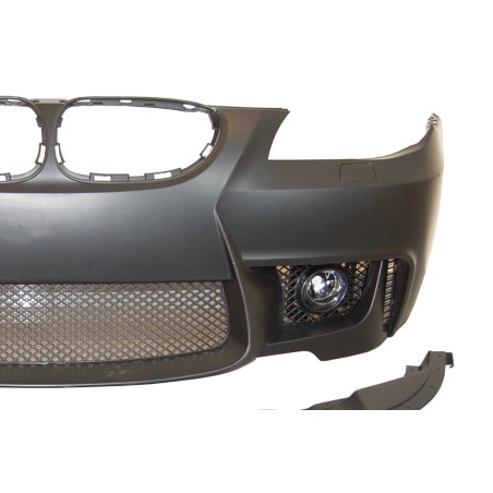 FRONT BUMPER BMW E60 04-09, M1 TYPE FOG LAMPS