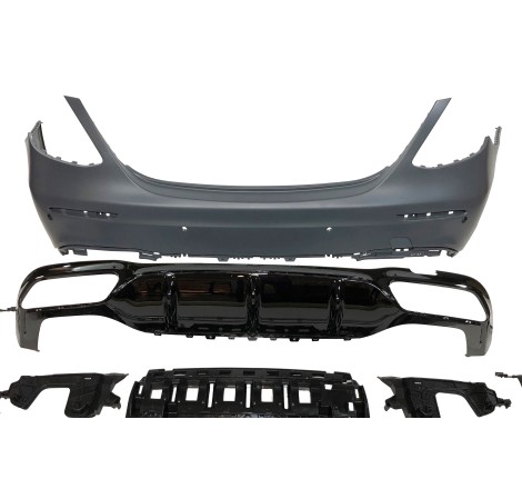 Rear Bumper Mercedes W213 2016-2019 Look AMG E63