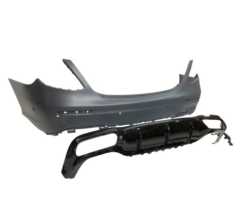 Rear Bumper Mercedes W213 2016-2019 Look AMG E63