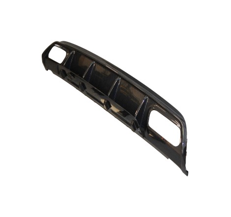 HECKANSATZ HECKSPOILER DIFFUSOR Mercedes W176 AMG 2012-2018 Look Carbon A45