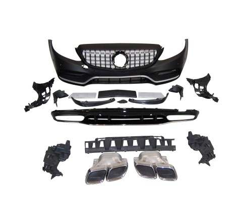 KIT DE CARROCERIA MERCEDES W205 2019 AMG Look C63