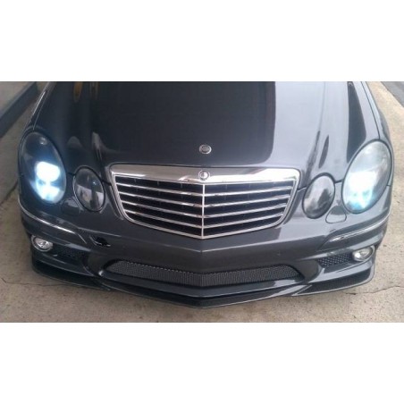 Déflecteur Avant Mercedes W211 Look AMG E63 07-09 Carbone
